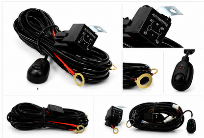 Button Wiring Harness for Off-Road LED Light Bars